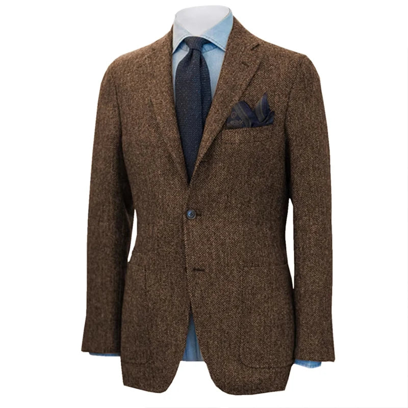 Blazer Brown Tweed Heritage
