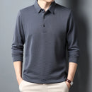 Men's Business Casual Polo Long