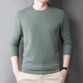Luxury Men’s Waffle Round Neck