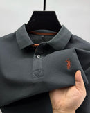 Men’s Casual Embroidered Polo