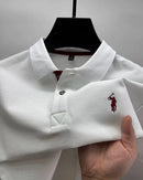 Men’s Casual Embroidered Polo
