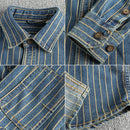 Men’s Striped Denim Shirt