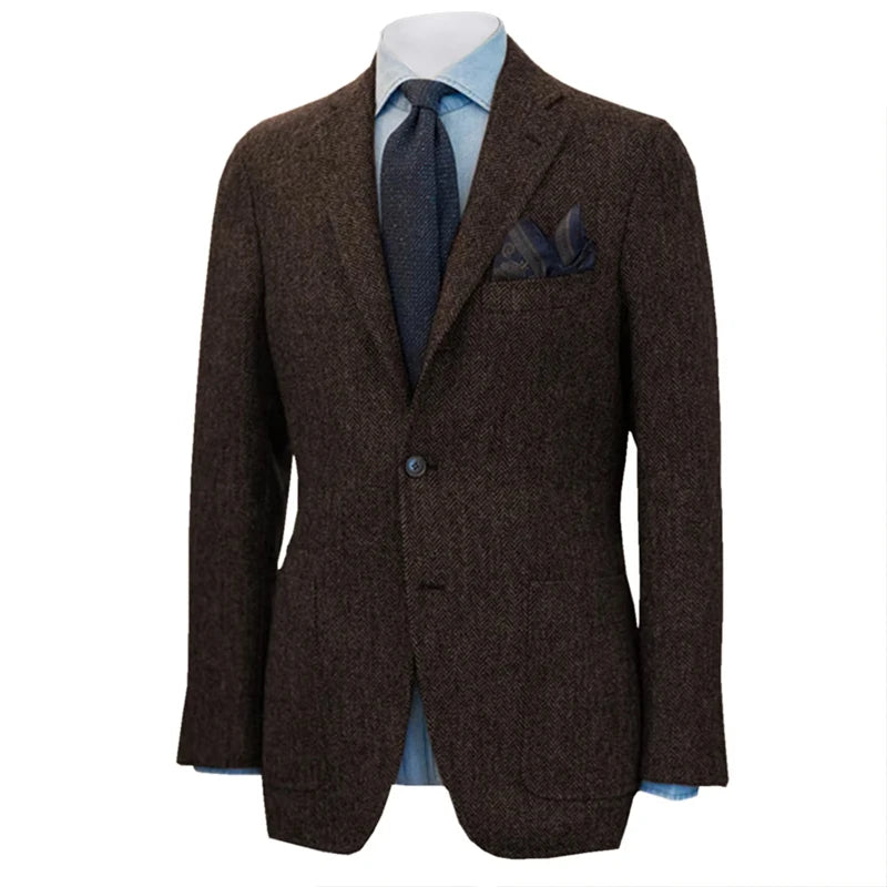 Blazer Brown Tweed Heritage