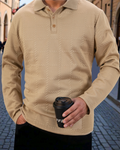 Men's Long Sleeve Polo Shirt