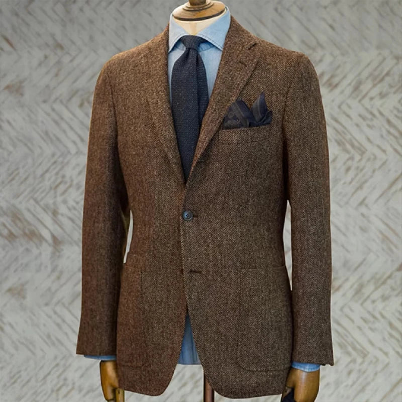 Blazer Brown Tweed Heritage