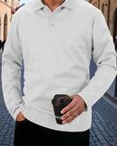 Men's Long Sleeve Polo Shirt