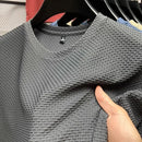 Men’s Textured Waffle Knit T-Shirt