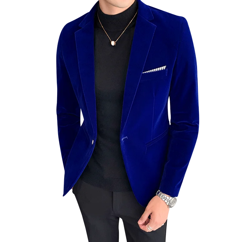 Royal Velvet Men’s Blazer