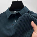 Men’s Premium Textured Polo Shirt – Modern Elegance Redefined
