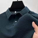 Men’s Premium Textured Polo Shirt – Modern Elegance Redefined