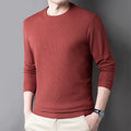 Luxury Men’s Waffle Round Neck