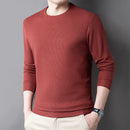 Luxury Men’s Waffle Round Neck