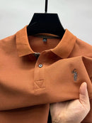 Men’s Casual Embroidered Polo