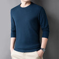 Luxury Men’s Waffle Round Neck