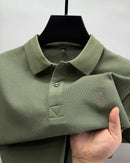 Men’s Casual Embroidered Polo