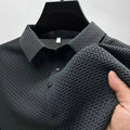 Men’s Premium Textured Polo Shirt – Modern Elegance Redefined