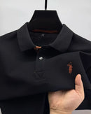 Men’s Casual Embroidered Polo