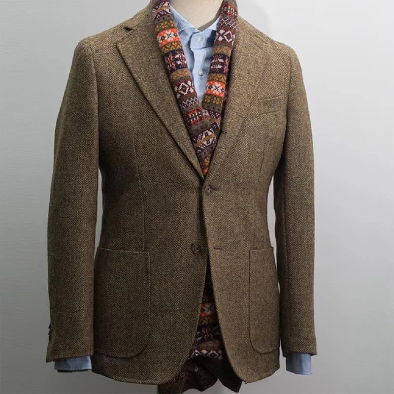 Blazer Brown Tweed Heritage